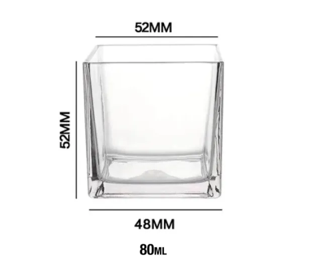 كاسات الشمع 80 مل