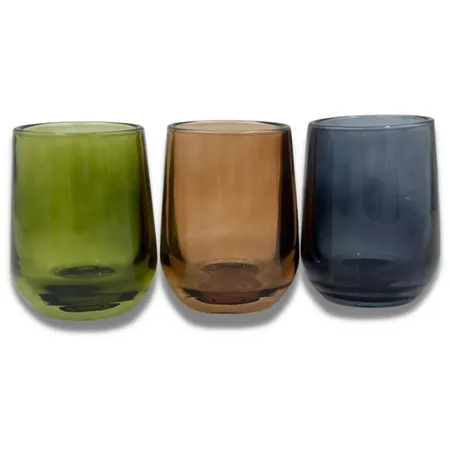 كاسات الشمع 7*10.5 (أحمر)